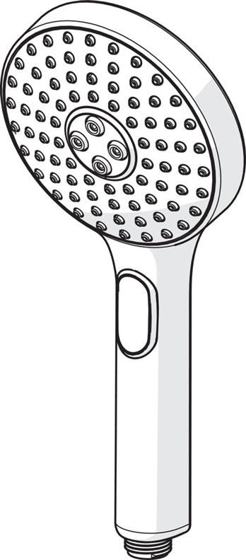 Dušo galvutė Oras Hydractiva 242403, pilka/chromo, 120 mm