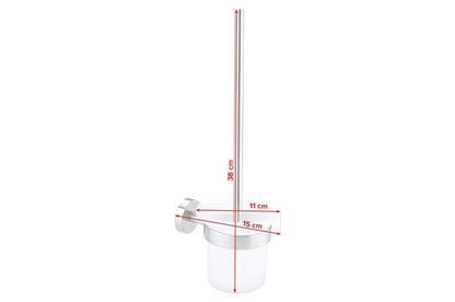 Szczotka do WC z samoprzylepnym uchwytem TESA MOON 40302