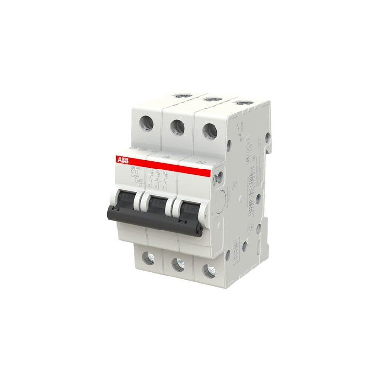 Automatinis jungiklis ABB SH203 3P C 6kA, 10 A