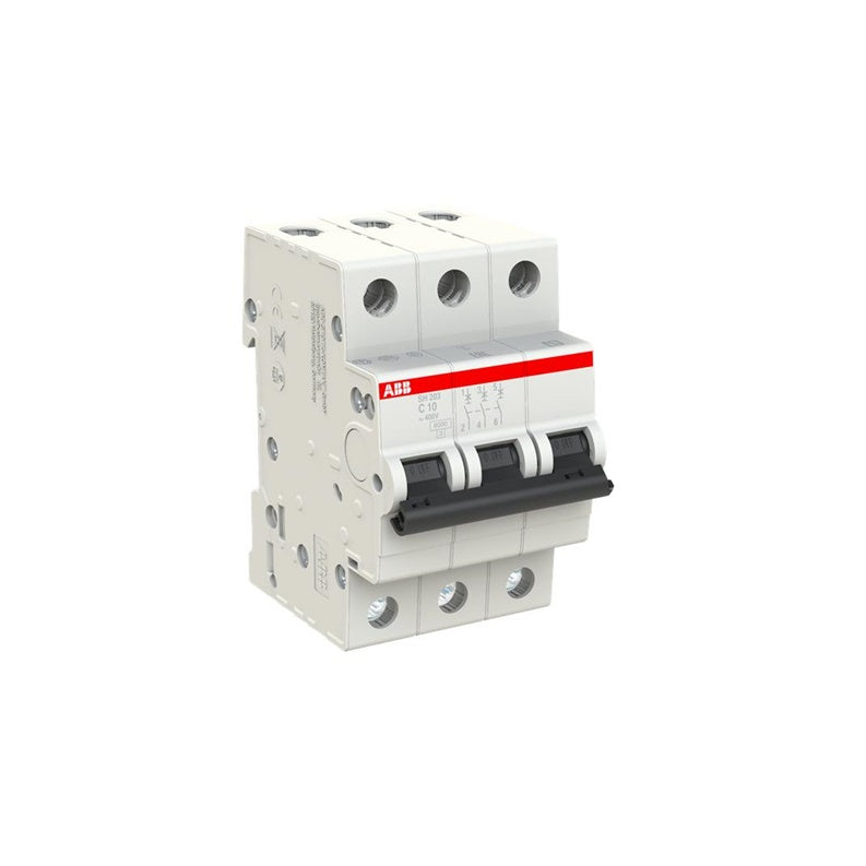 Automatinis jungiklis ABB SH203 3P C 6kA, 10 A