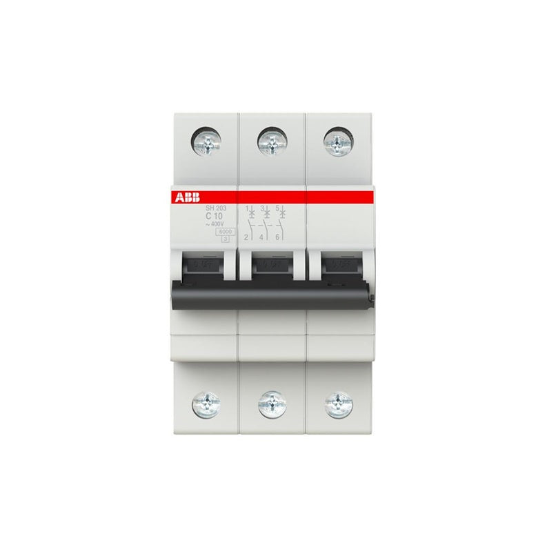 Automatinis jungiklis ABB SH203 3P C 6kA, 10 A