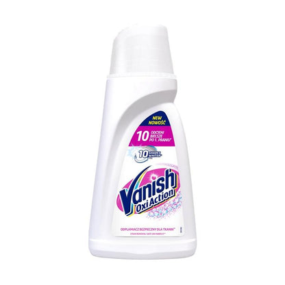 Odplamiacz VANISH OXI ACTION WHITE, 1 l