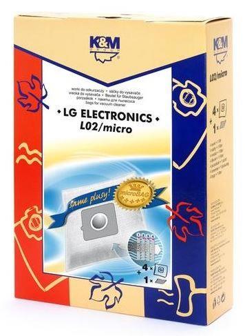 Worki do odkurzacza K&M L02 Micro, 4 szt.