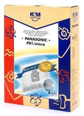 Worek do odkurzacza K&M P01 Micro, 4 szt.