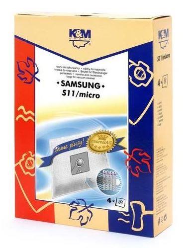 Dulkių siurblio maišeliai K&M S11 Micro, 4 vnt