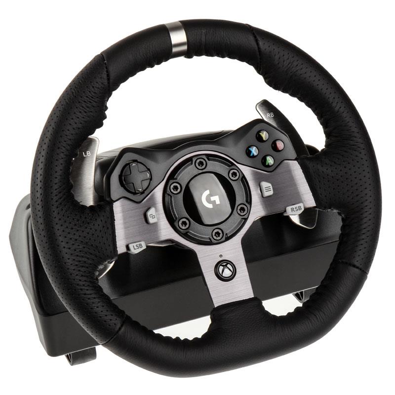 Žaidimų vairas Logitech G920 Xbox/PC, juoda