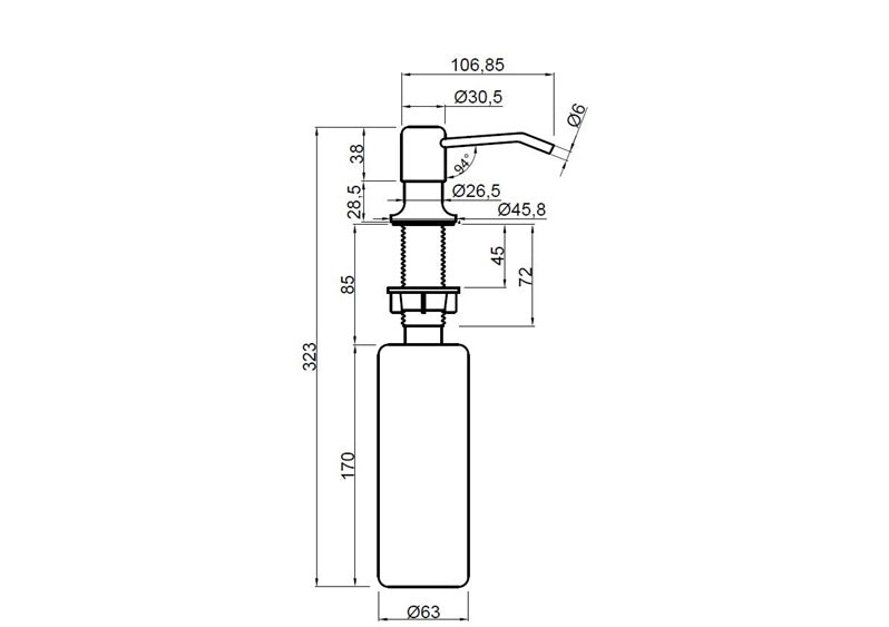 Dozownik Invena AA-22-004-J
