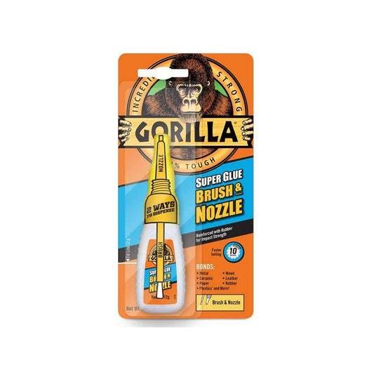 Klej z pędzelkiem i końcówką GORILLA, 12 g