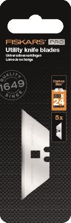 Ašmenys universaliam peiliui FISKARS CarbonMax 5vnt