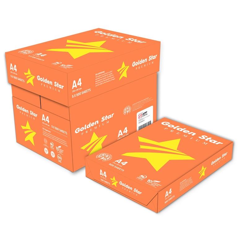 Kanceliarinis popierius Golden Star, A4, 80 g/m² 21x29.7cm