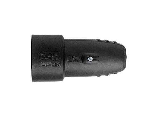 Gniazdo przedłużacza N&L, 3P, 16A, 250V, kolor czarny