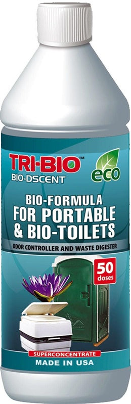 Biotualeto priežiūros priemonė TRI-BIO, 890 ml
