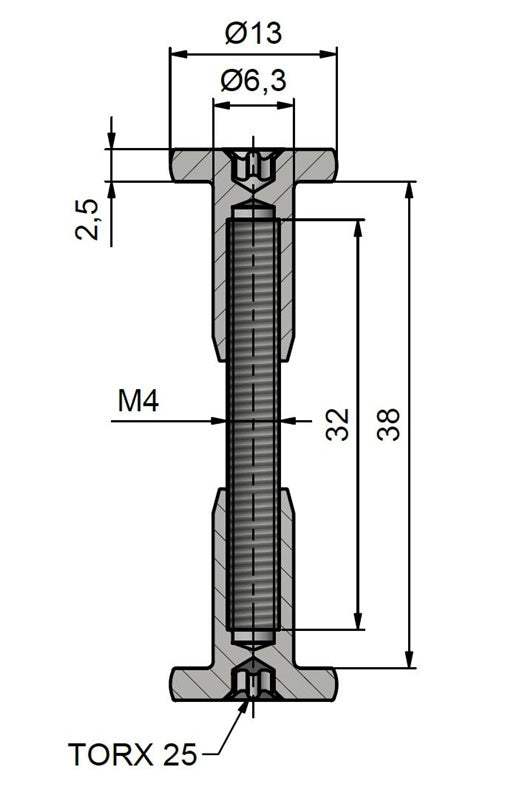 Klucz nastawny 860X, 38 mm