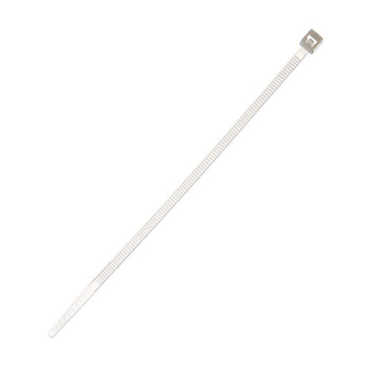 Opaska zaciskowa Elematic, 3,5 x 140 mm, biała