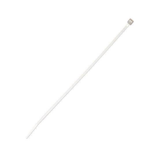 Tvirtinimo dirželis Elematic, 3,5 x 200 mm, baltas