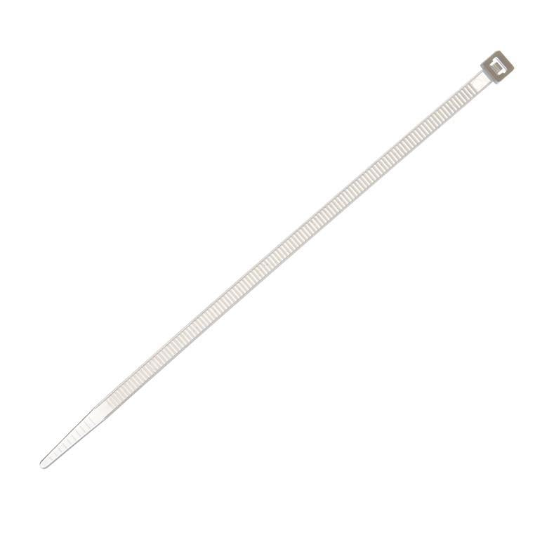 Tvirtinimo dirželis Elematic, 4,5 x 178 mm, baltas