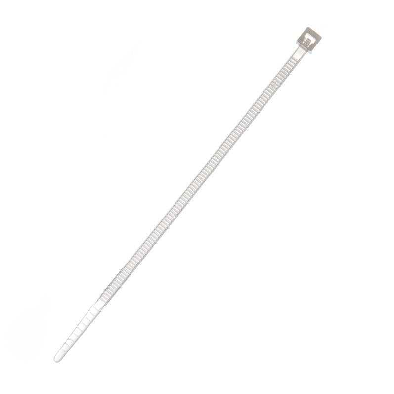Opaska kablowa Elematic, 2,5 x 98 mm, biała