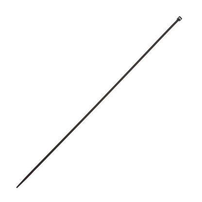 Tvirtinimo dirželis Elematic, 3,5 x 370 mm, juodas