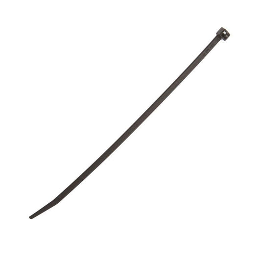 Tvirtinimo dirželis Elematic, 4,5 x 200 mm, juodas