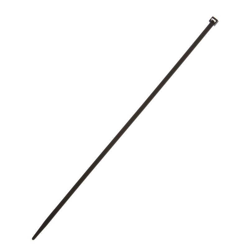Tvirtinimo dirželis Elematic, 4,5 x 290 mm, juodas