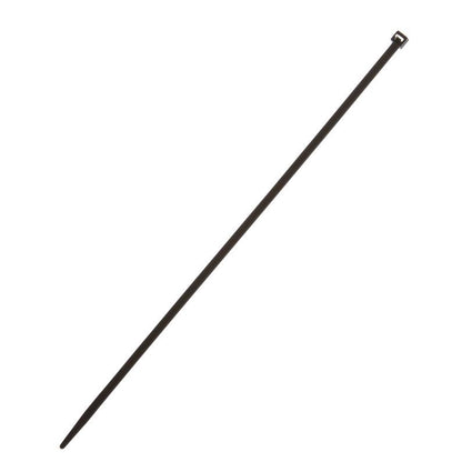 Tvirtinimo dirželis Elematic, 4,5 x 290 mm, juodas