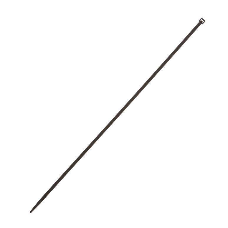 Tvirtinimo dirželis Elematic, 4,5 x 360 mm, juodas