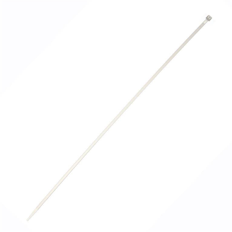Tvirtinimo dirželis Elematic, 4,5 x 430 mm, baltas