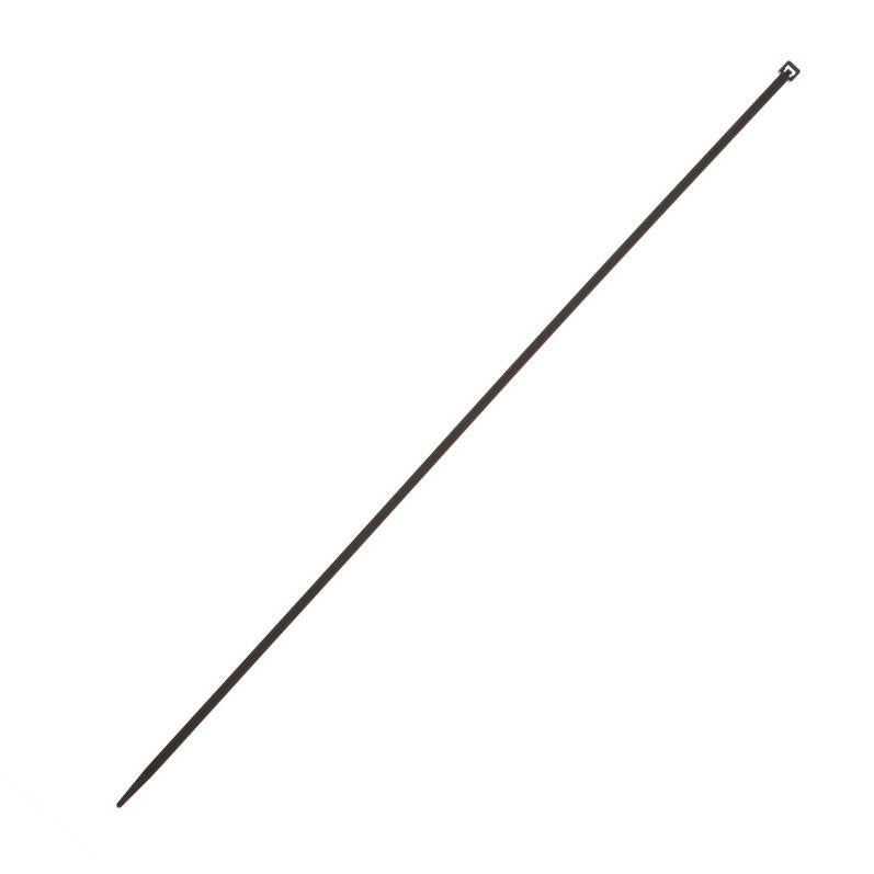 Tvirtinimo dirželis Elematic, 4,5 x 430 mm, juodas