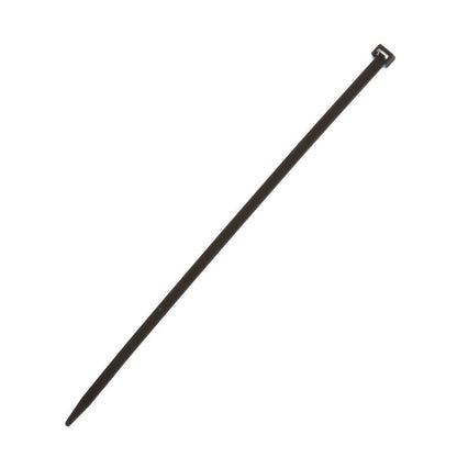 Tvirtinimo dirželis Elematic, 7,5 x 300 mm, juodas