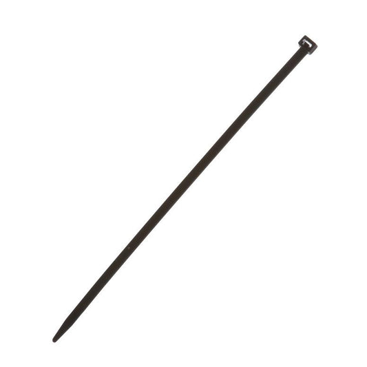 Tvirtinimo dirželis Elematic, 7,5 x 300 mm, juodas