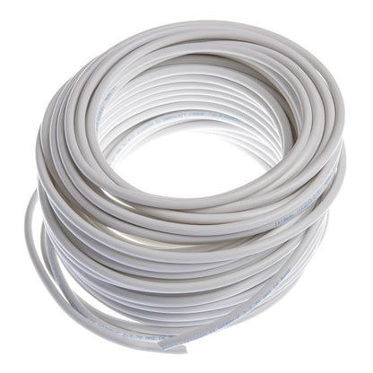 Kabel Lietkabelis H03VV-F, 2 x 0,75 mm², biały, 25 m