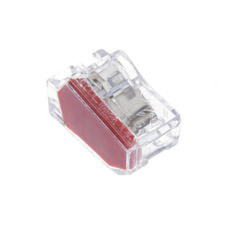 Laidų jungė Pawbol E.4180K-5, 2 x 2.5 mm², raudona, 5 vnt.