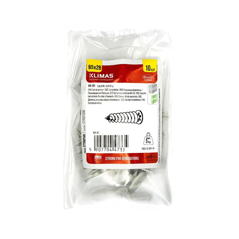 Kołek Wkret-Met WK-DS085, 85 mm x 28 mm, 10 szt.