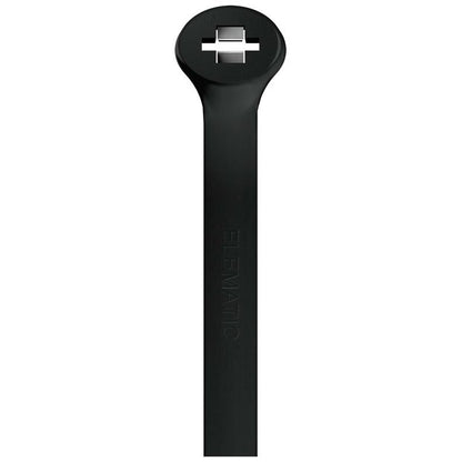 Tvirtinimo dirželiai 2-LOCK, 4.5x360mm, juodi, 100vnt