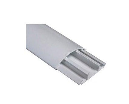 Korytko instalacyjne podłogowe LPO, 2000x75x18 mm, szare