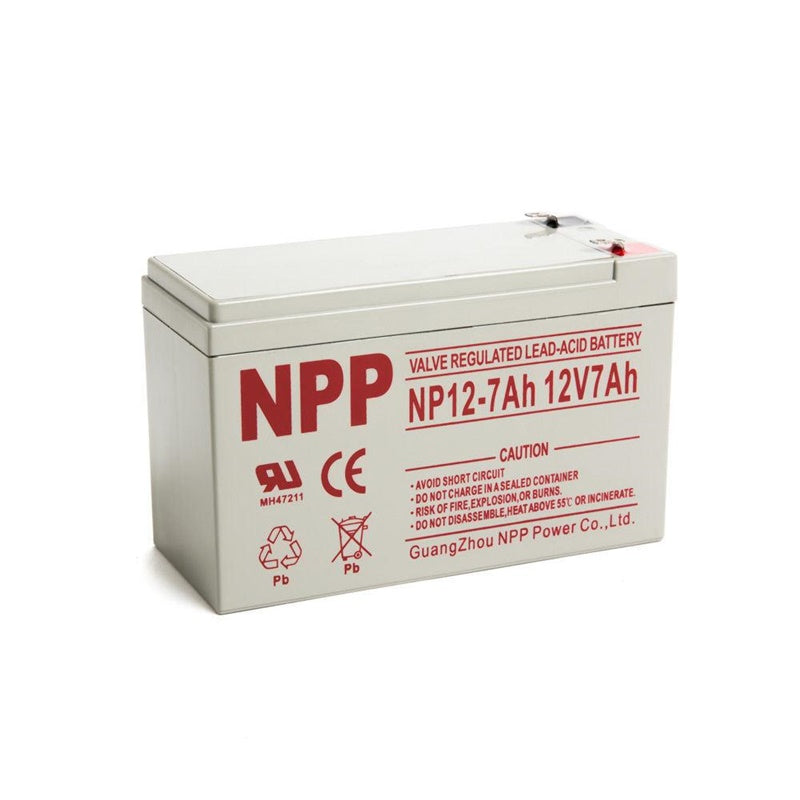 Akumulator NPP, 12V 7Ah, NP12-7Ah