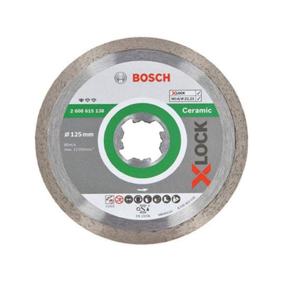 Diamentowa tarcza tnąca BOSCH X-LOCK 125x1,6x7 mm