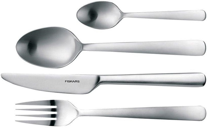 Komplet sztućców Fiskars FF, srebrny