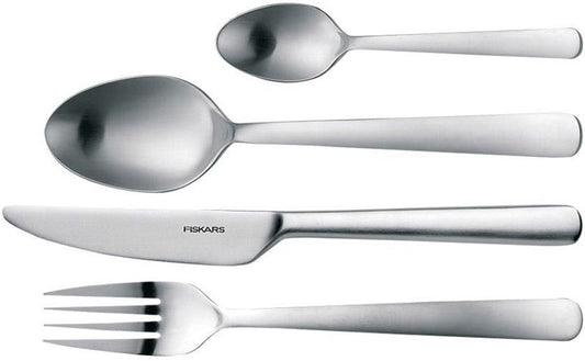 Komplet sztućców Fiskars FF, srebrny