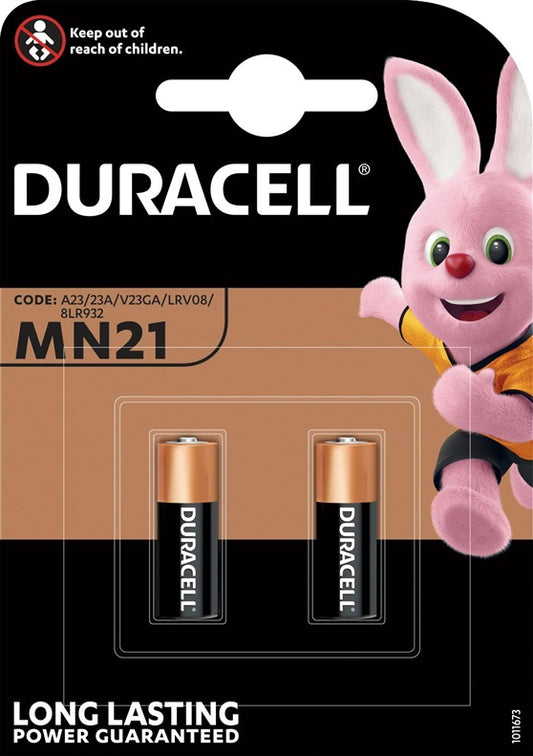 Elementai DURACELL MN21/A23, 12V, 2 vnt.