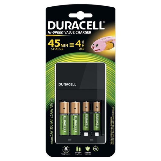 Įkr. elementų kroviklis Duracell+2AAA+2AA įkr. elementai