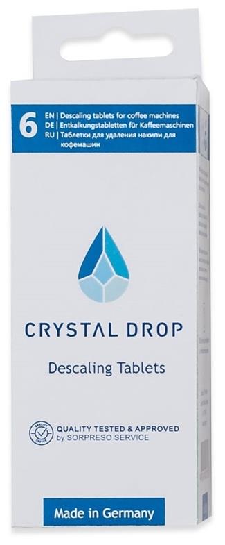Tabletki odkamieniające do ekspresów do kawy Crystal Drop (6)