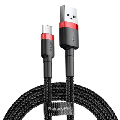 Laidas BASEUS USB TypeA M, USB TypeC M, 1m juodas CATKLF-B91