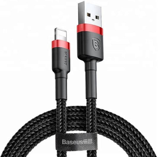 BASEUS USB Type A M, Lightning M Cable, 1m, black