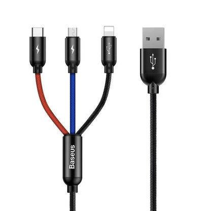 Adapter BASEUS USB Type A M, USB TypyC, Micro, Lightning