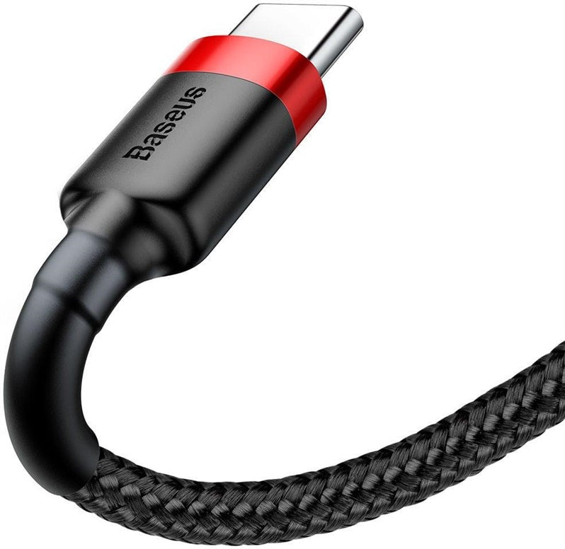 Laidas BASEUS USB TypeA M, USB TypeC M, 1m juodas CATKLF-B91