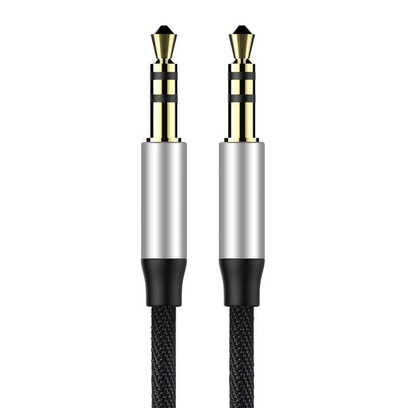 Kabel BASEUS 3.5mm M, 3.5mm M, 1m, czarny CAM30-BS1
