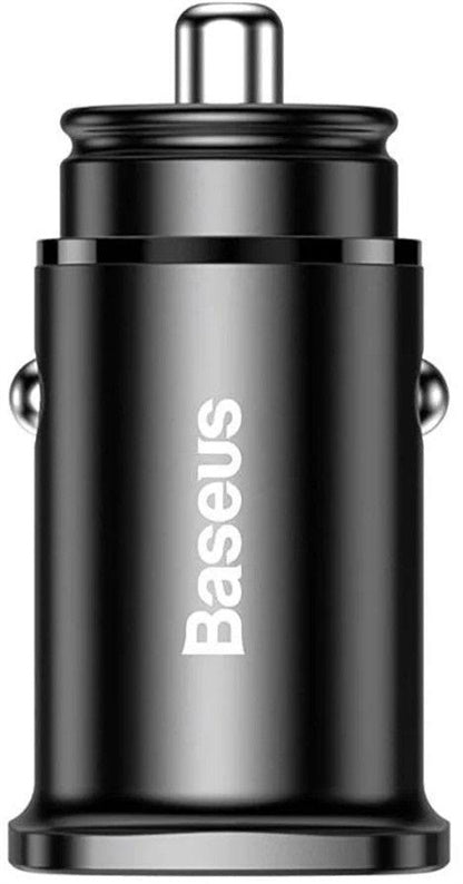 Car charger USB 2.0 - USB-C 30W, black