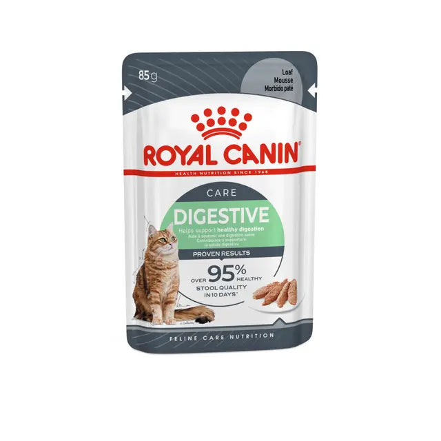 ROYAL CANIN Digestive Care Loaf - Wet Food for Sensitive Cats 12x85g