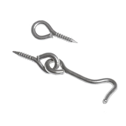 Haczyk Domax 8871 K-60 201, srebrny, 60 mm x 14 mm